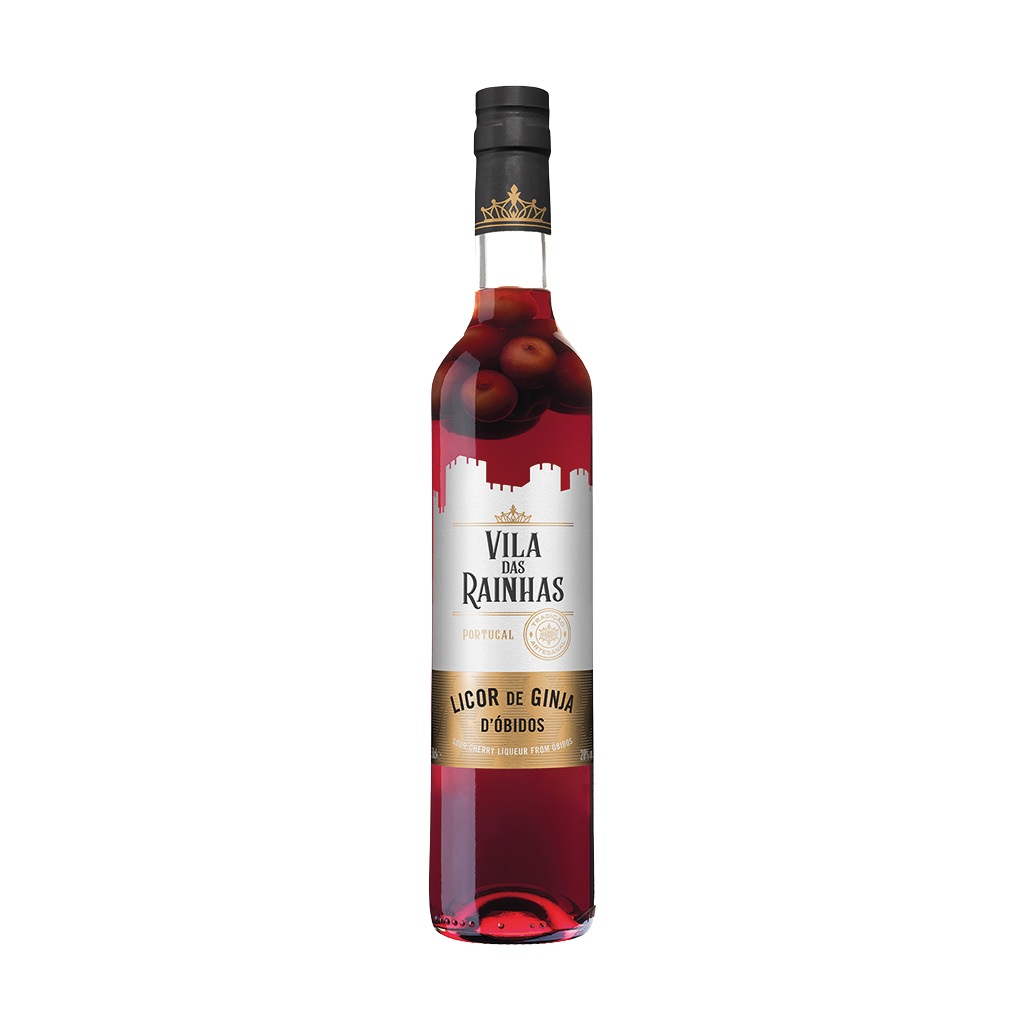 Ginja Vila das Rainhas, Licor de Ginja d’Óbidos 50cl c/fruto